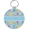 Happy Easter Round Keychain (Personalized)