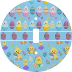 Happy Easter Round Light Switch Cover