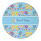 Happy Easter Round Paper Coaster - Approval