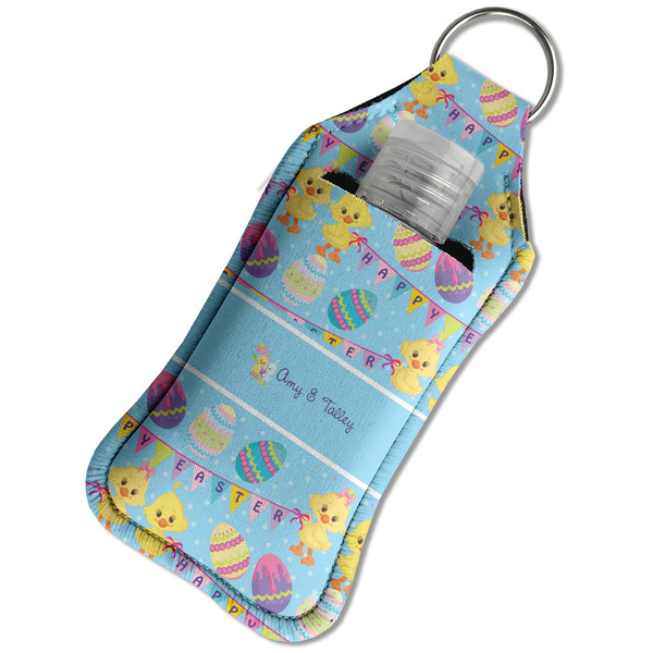 Happy Easter Sanitizer Holder Keychain - Large in Case