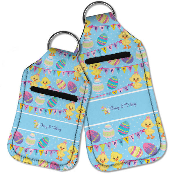 Happy Easter Sanitizer Holder Keychain - Parent Main