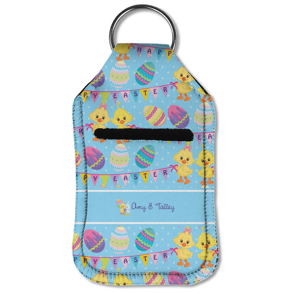 Happy Easter Sanitizer Holder Keychain - Small (Front Flat)