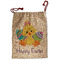 Happy Easter Santa Sack - Front (Personalized)