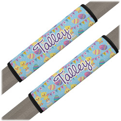 Happy Easter Seat Belt Covers (Set of 2) (Personalized)