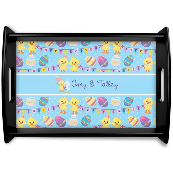 Custom Happy Easter Wooden Tray (Personalized)