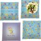 Happy Easter Set of Square Dinner Plates
