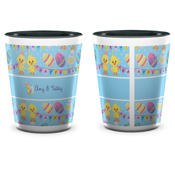Happy Easter Shot Glass - Two Tone - APPROVAL