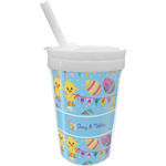 Happy Easter Sippy Cup with Straw (Personalized)