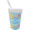 Happy Easter Sippy Cup with Straw (Personalized)