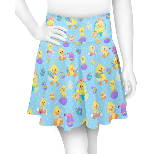 Custom Happy Easter Skater Skirt - 2X Large