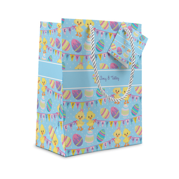 Custom Happy Easter Small Gift Bag (Personalized)