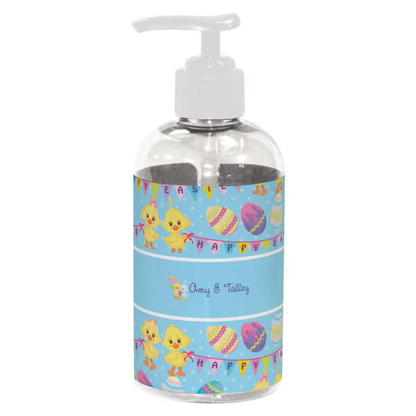 Happy Easter Small Liquid Dispenser (8 oz) - White