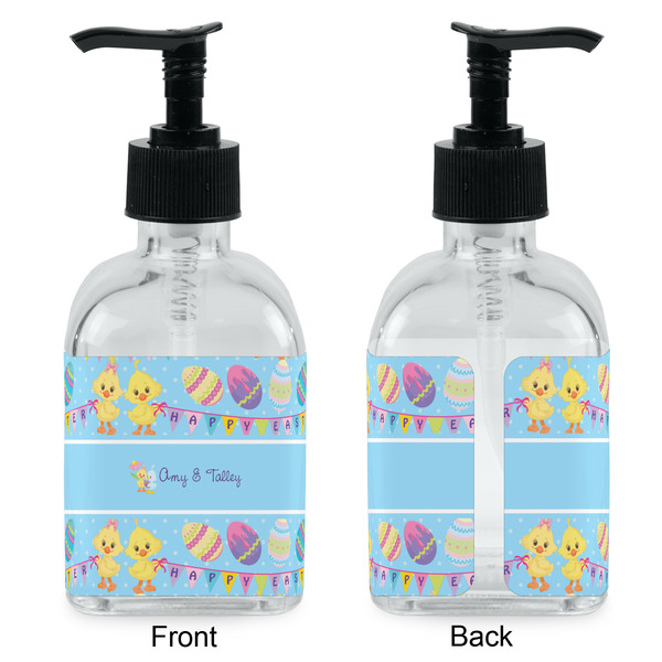 Happy Easter Glass Soap/Lotion Dispenser - Approval