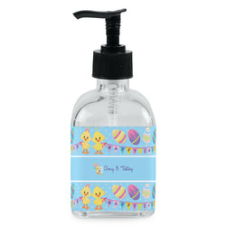 Happy Easter Glass Soap & Lotion Bottle - Single Bottle (Personalized)
