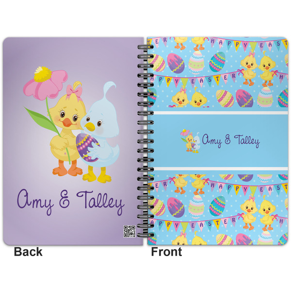 Happy Easter Spiral Journal 7 x 10 - Apvl