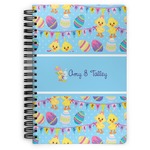 Happy Easter Spiral Notebook - 7x10 w/ Multiple Names