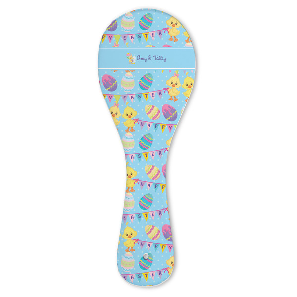 Custom Happy Easter Ceramic Spoon Rest (Personalized)