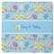 Happy Easter Square Rubber Backed Coaster (Personalized)