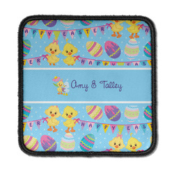 Happy Easter Iron On Square Patch w/ Multiple Names