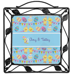 Happy Easter Square Trivet (Personalized)