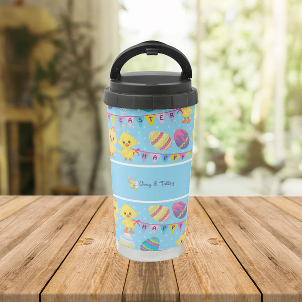 Happy Easter Stainless Steel Travel Cup Lifestyle