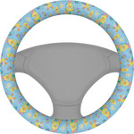 Happy Easter Steering Wheel Cover (Personalized)