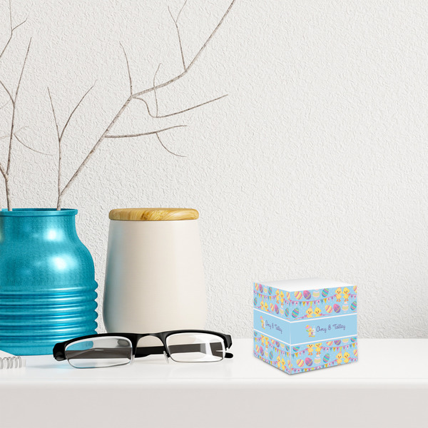 Happy Easter Sticky Note Cube - LIFESTYLE