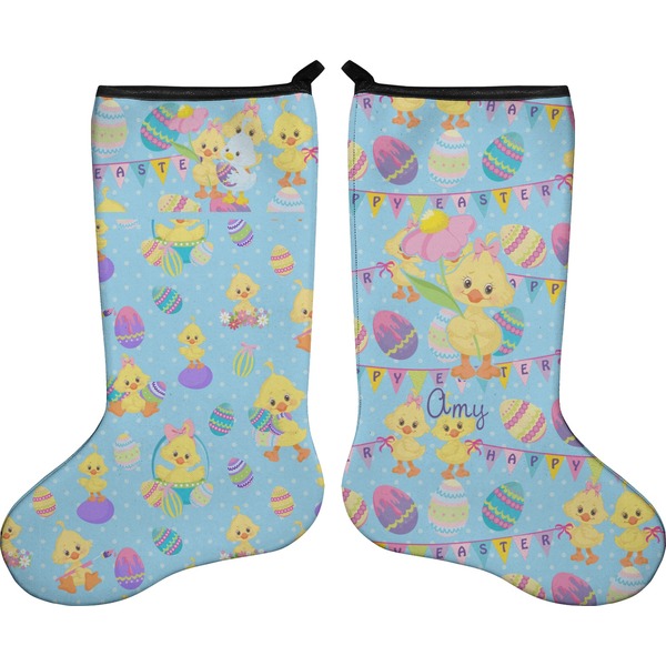 Happy Easter Stocking - Double-Sided - Approval