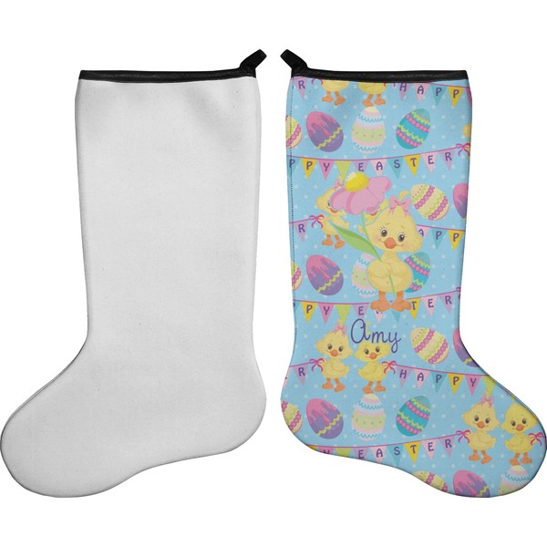 Happy Easter Stocking - Single-Sided - Approval