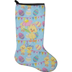 Happy Easter Holiday Stocking - Single-Sided - Neoprene (Personalized)