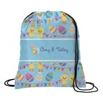 Happy Easter Drawstring Backpack (Personalized)