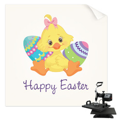 Happy Easter Sublimation Transfer - Shirt Back / Men (Personalized)