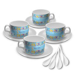 Happy Easter Tea Cup - Set of 4 (Personalized)