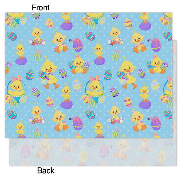 Happy Easter Tissue Paper - Lightweight - Medium - Front & Back