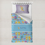 Happy Easter Toddler Bedding Set - With Pillowcase (Personalized)