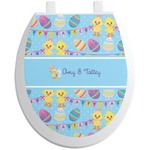 Happy Easter Toilet Seat Decal (Personalized)