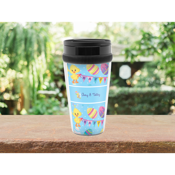 Happy Easter Travel Mug Lifestyle (Personalized)