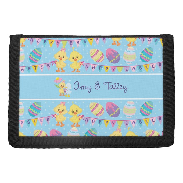 Custom Happy Easter Trifold Wallet (Personalized)
