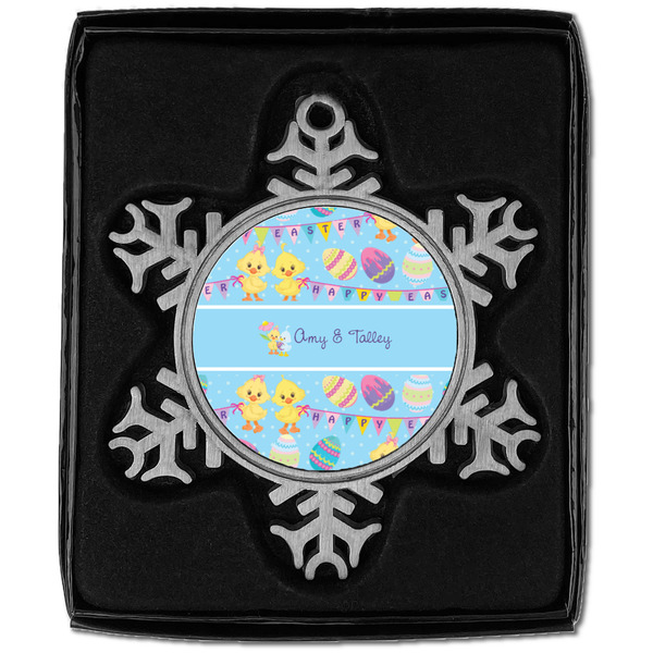Happy Easter Vintage Snowflake - In box