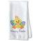 Happy Easter Waffle Towel - Partial Print Print Style Image