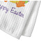 Happy Easter Waffle Weave Towel - Closeup of Material Image
