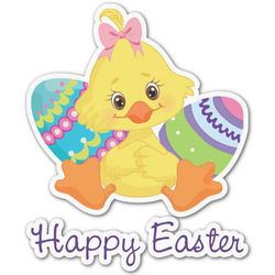 Happy Easter Graphic Decal - Custom Sizes (Personalized)