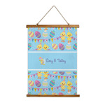 Happy Easter Wall Hanging Tapestry - Tall (Personalized)