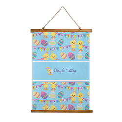 Happy Easter Wall Hanging Tapestry (Personalized)