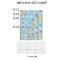 Happy Easter Washable Indoor Area Rugs - Size Chart
