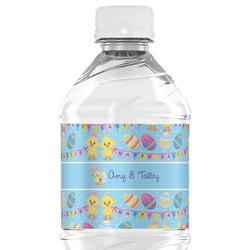 Happy Easter Water Bottle Labels - Custom Sized (Personalized)