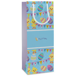 Happy Easter Wine Gift Bags - Gloss (Personalized)