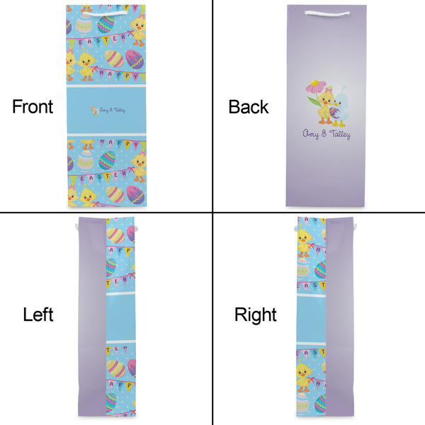 Happy Easter Wine Gift Bag - Matte - Approval