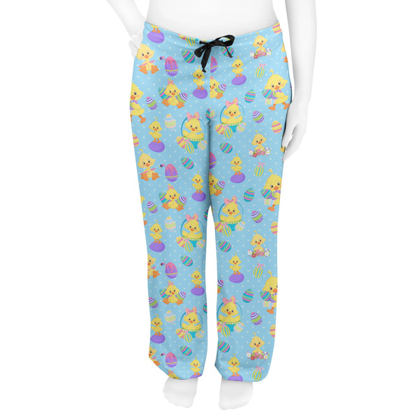 Happy Easter Women's Pj on model - Front
