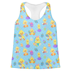 Happy Easter Womens Racerback Tank Top - Small